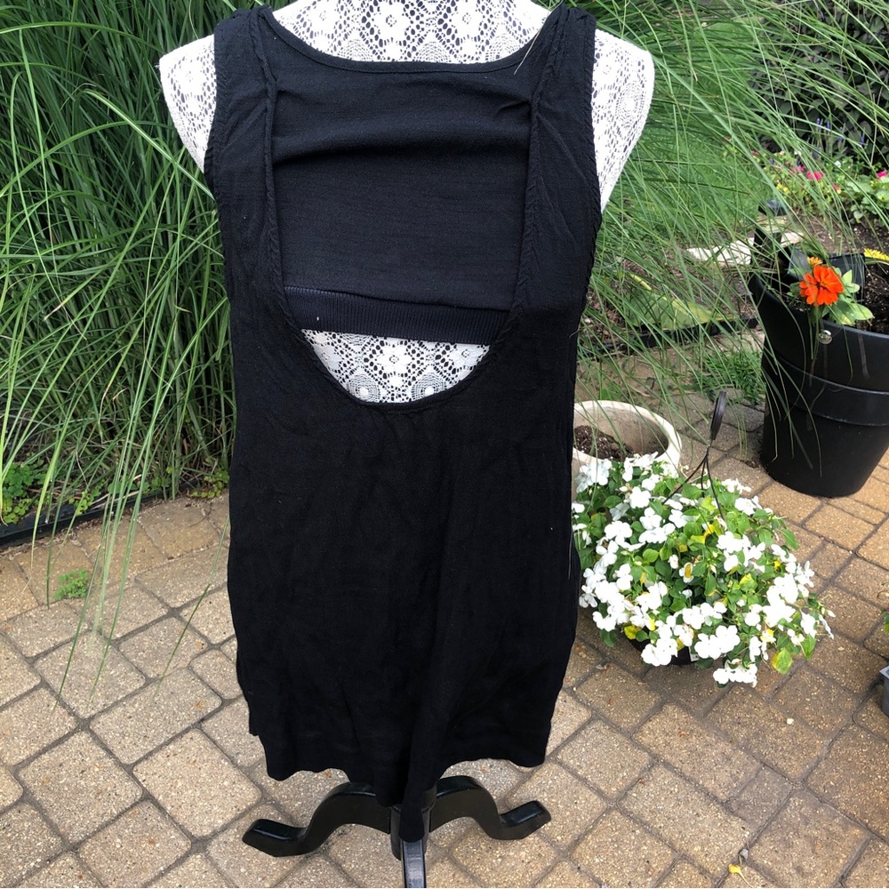 Free people black summer dress Sz S